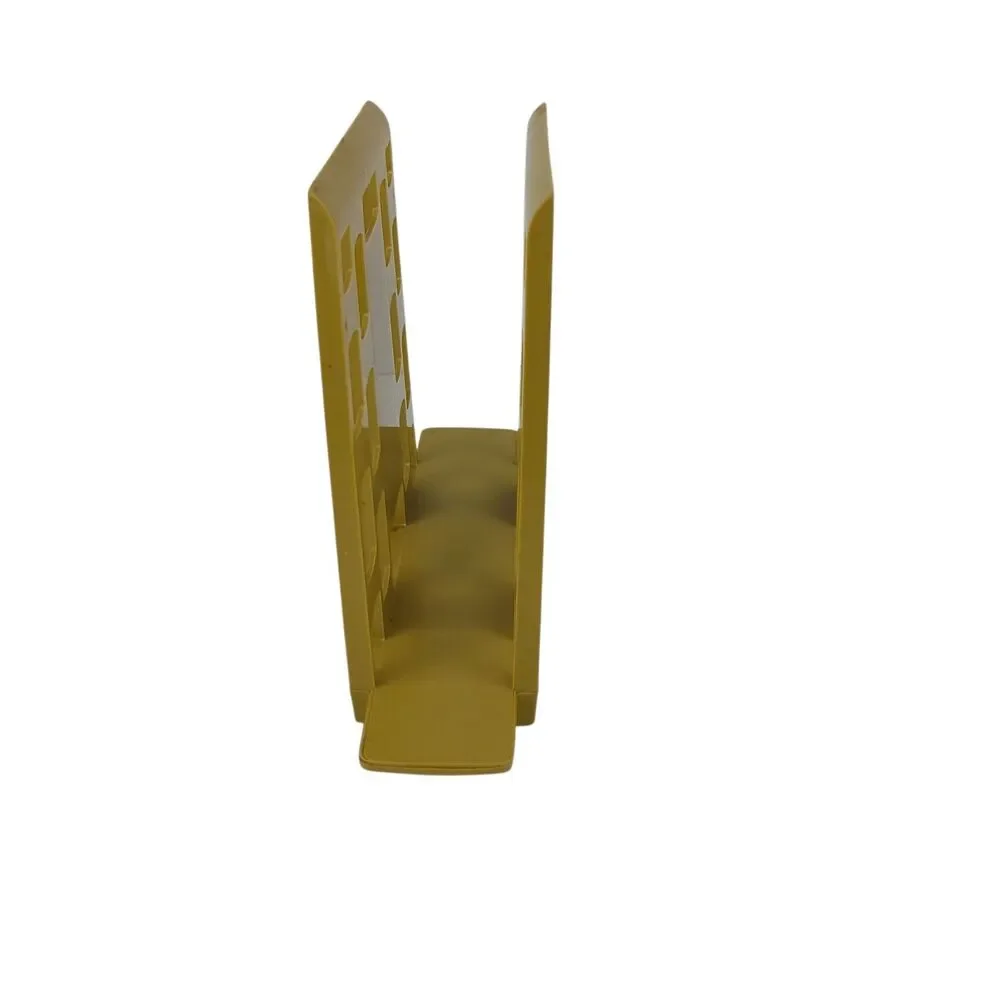Vtg Plastic Napkin Holder with Floral Daisy Design Retro 1970s Mid-Century Home
